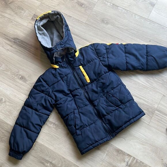 Totes Youth Puffer Jacket Winter Coat Size Medium 5/6 - Picture 1 of 9